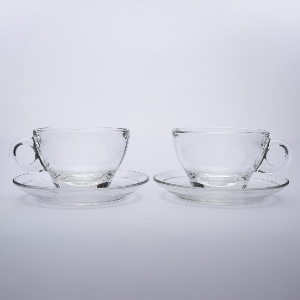 Glass Tea Cup Set